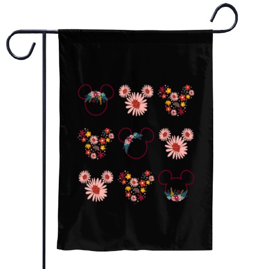 Disney Mickey Mouse Flowers and Daisy Print Garden Flags