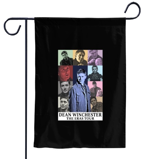 Dean Winchester Eras Tour Essential Garden Flags