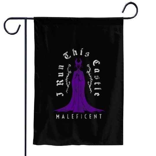 Disney Villains Mothers Day Maleficent Run This Castle Logo Garden Flags