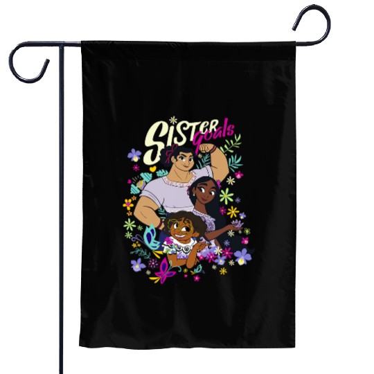 Disney Encanto Sister Goals Group Shot Garden Flags