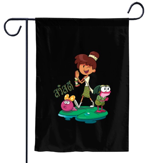 disney channel amphibia exclusive Garden Flags