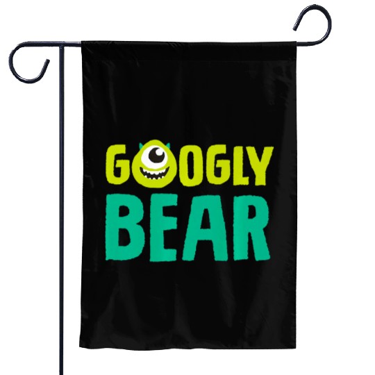 Disney and Pixars Monsters Inc. Mike Wazowski Googly Bear Premium Garden Flags
