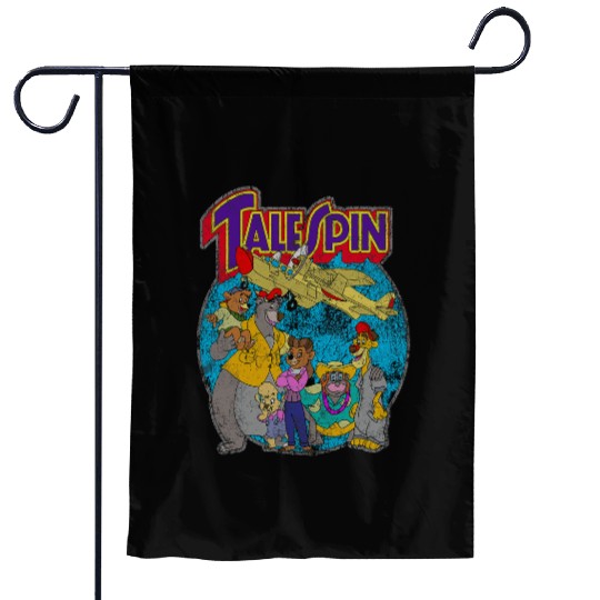 Disneys TaleSpin Graphic Garden Flags