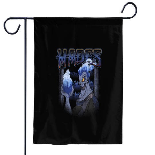Disney Herculesss Hades Flame Portrait Garden Flags