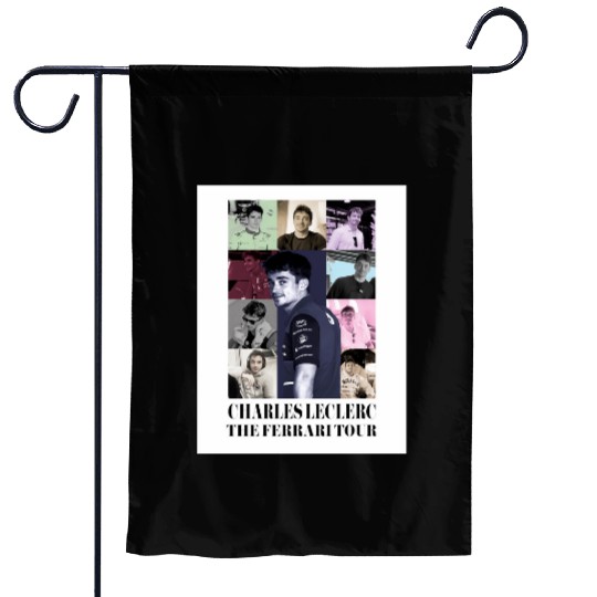 Charles leclerc eras tour Garden Flags