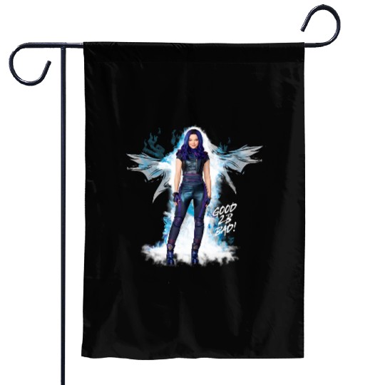 Disney Descendants 3 Mal Good to Be Bad Garden Flags