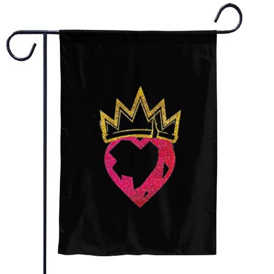 Disney Descendants 2 Evie Heart Crown Garden Flags