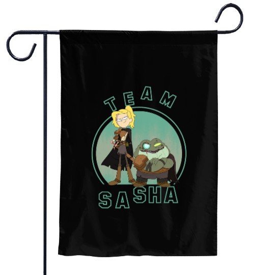 Disney Channel Amphibia Team Sasha Garden Flags