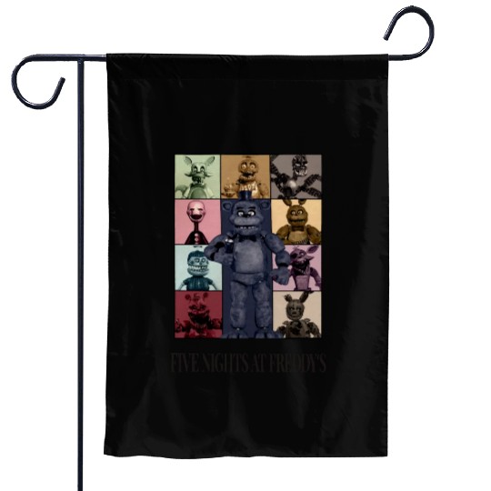 Five Nights At Freddys Eras Tour Essential Garden Flags
