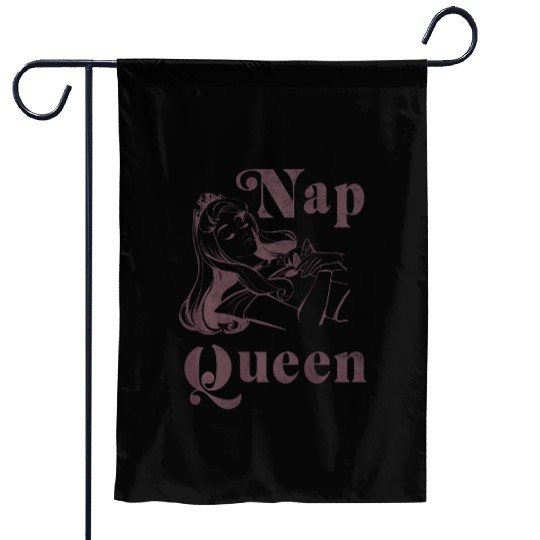 Disneys sleeping beauty aurora nap queen sweat Garden Flags