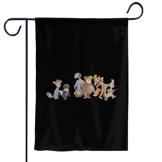 Disneys peter pan lost boys Garden Flags