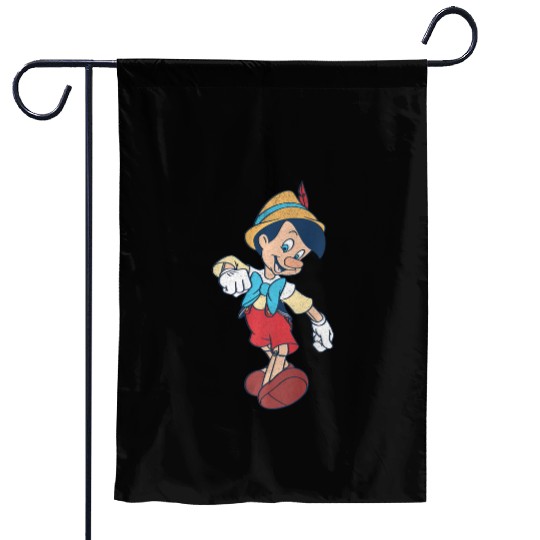 Disneys Pinocchio Vintages Portrait Premium Garden Flags