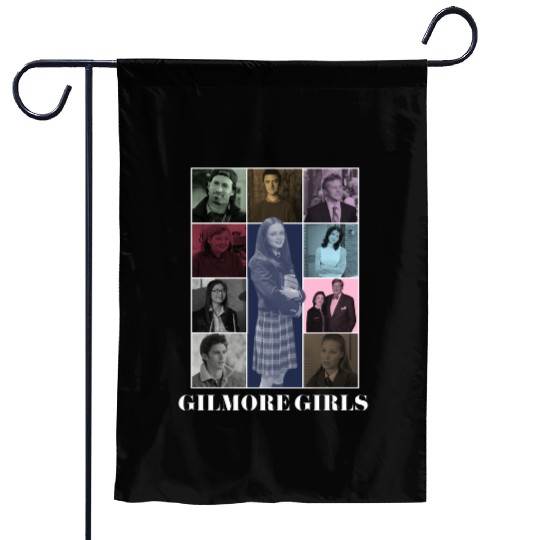 Gilmore Girls Eras Tour White Print Garden Flags