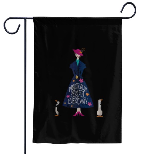 Disneys mary poppins practically perfect Garden Flags