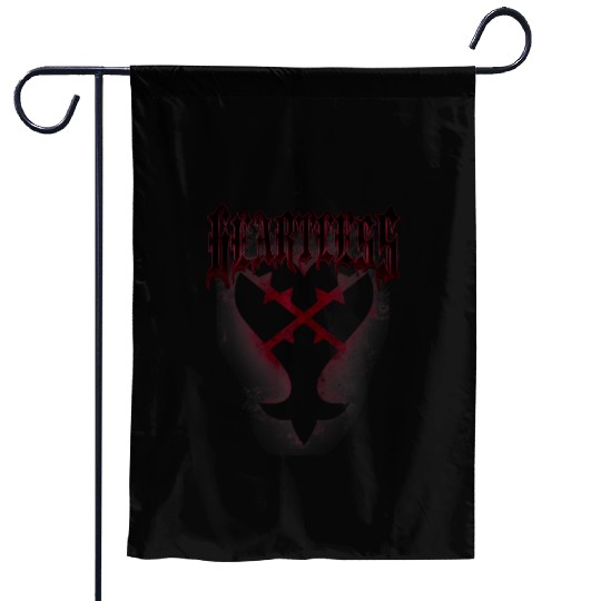 Disneys kingdom hearts heartless symbol Garden Flags