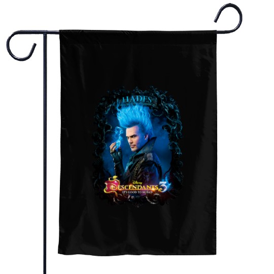 Disneys channel descendants 3 hades Garden Flags