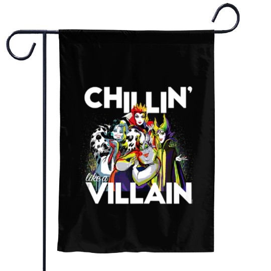 Disneys Villains Cruella Evil Queen Ursula Maleficent Garden Flags