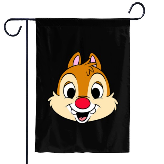 Disneys Chip And Dale Dale Large Floating Head Garden Flags