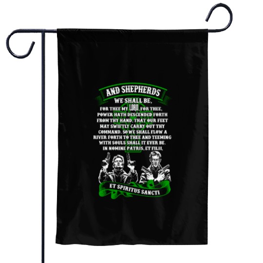 The Boondock Saints - And Shepherds we shall be Garden Flags