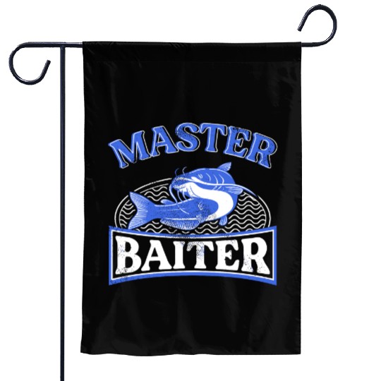 Master Baiter - Wels Catfish Hunter Garden Flags