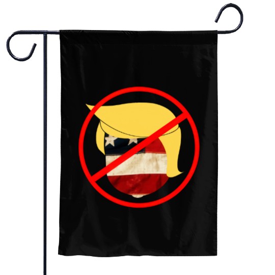 anti trump - dump trump 2020 Garden Flags