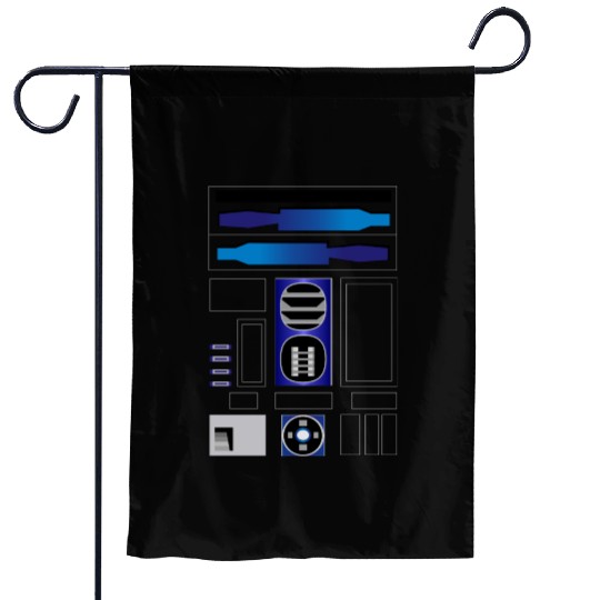 R2D2 Garden Flags