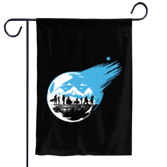 Final Fantasy 7 Inspired Garden Flags