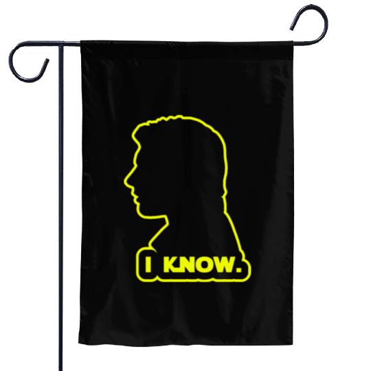 Han Solo - I Know. Design Garden Flags
