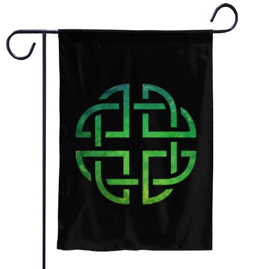 Celtic Knot Garden Flags