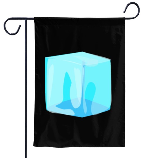 Ice Cube Garden Flags