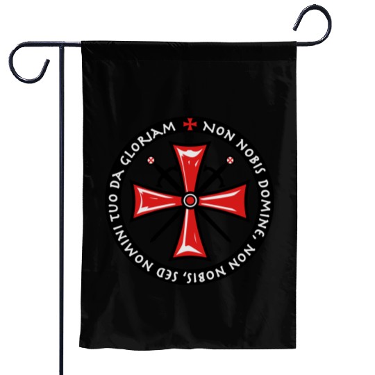 Cross Knights Templar Garden Flags