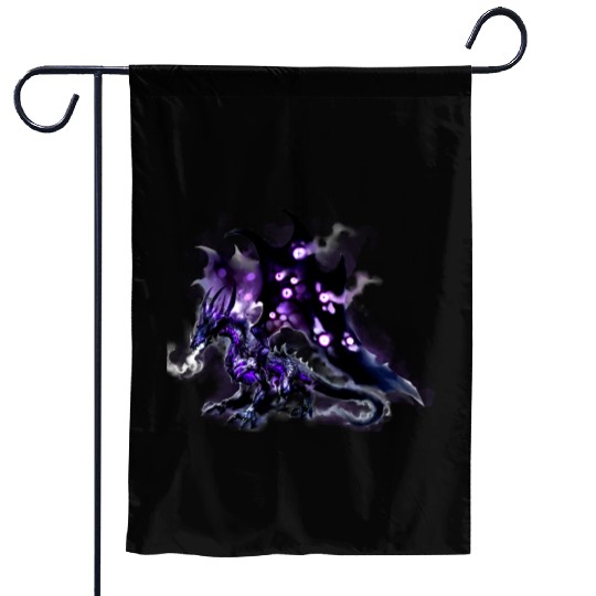 dragon purple Garden Flags
