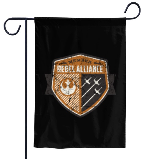 Rebel Alliance Garden Flags