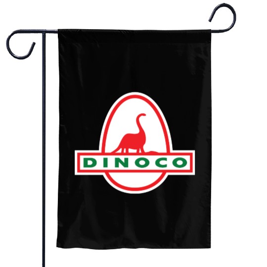 Dinoco Garden Flags
