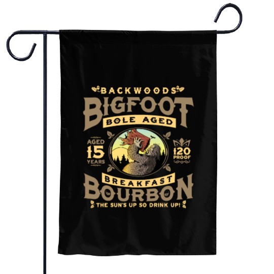 Backwoods Bigfoot Bole-Aged Breakfast Bourbon Garden Flags