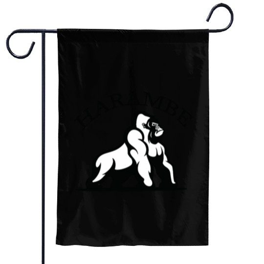 RIP Harambe Garden Flags