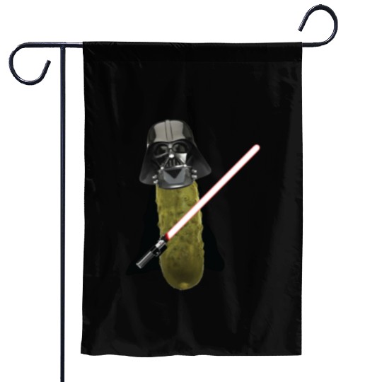 Darth Pickle Garden Flags
