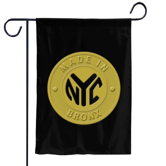 Made In The Bronx Token Garden Flags