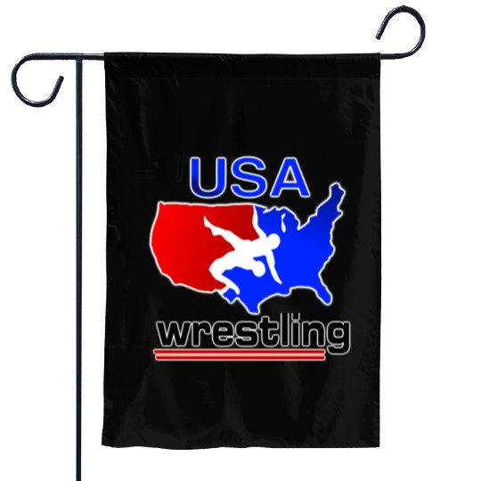 Team USA Wrestling Garden Flags