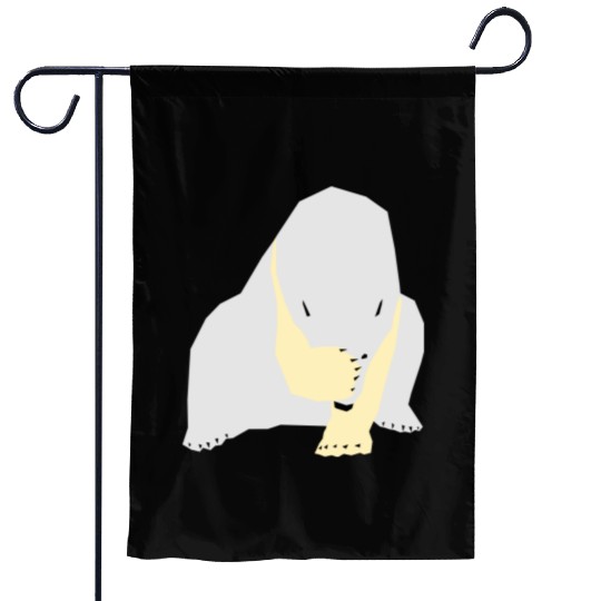 Polar bear Garden Flags