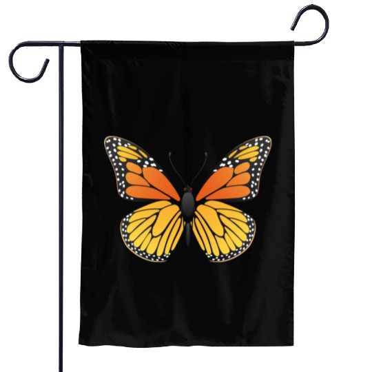Monarch butterfly Garden Flags