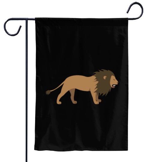 Lion Garden Flags
