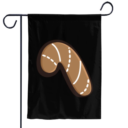 Gingerbread cookie Garden Flags