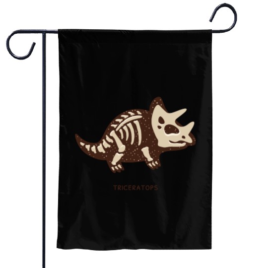 Triceratops Garden Flags