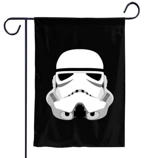 Stormtrooper Helmet Garden Flags