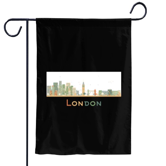 london Garden Flags