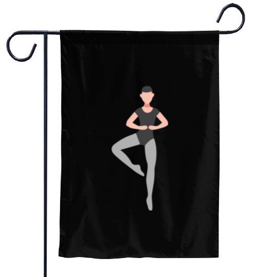 ballet dancer Garden Flags