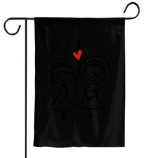 gay couple Garden Flags