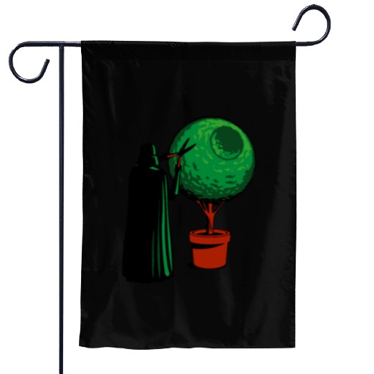 Funny Star Wars Darth Vader Gardener Garden Flags