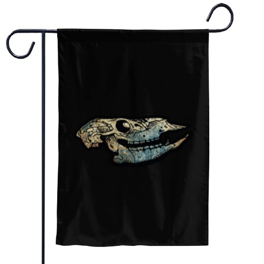 cow skull Garden Flags